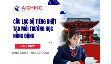 Câu lạc bộ tiếng Nhật tạo môi trường học năng động
