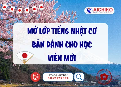 Mở lớp tiếng Nhật cơ bản dành cho học viên mới